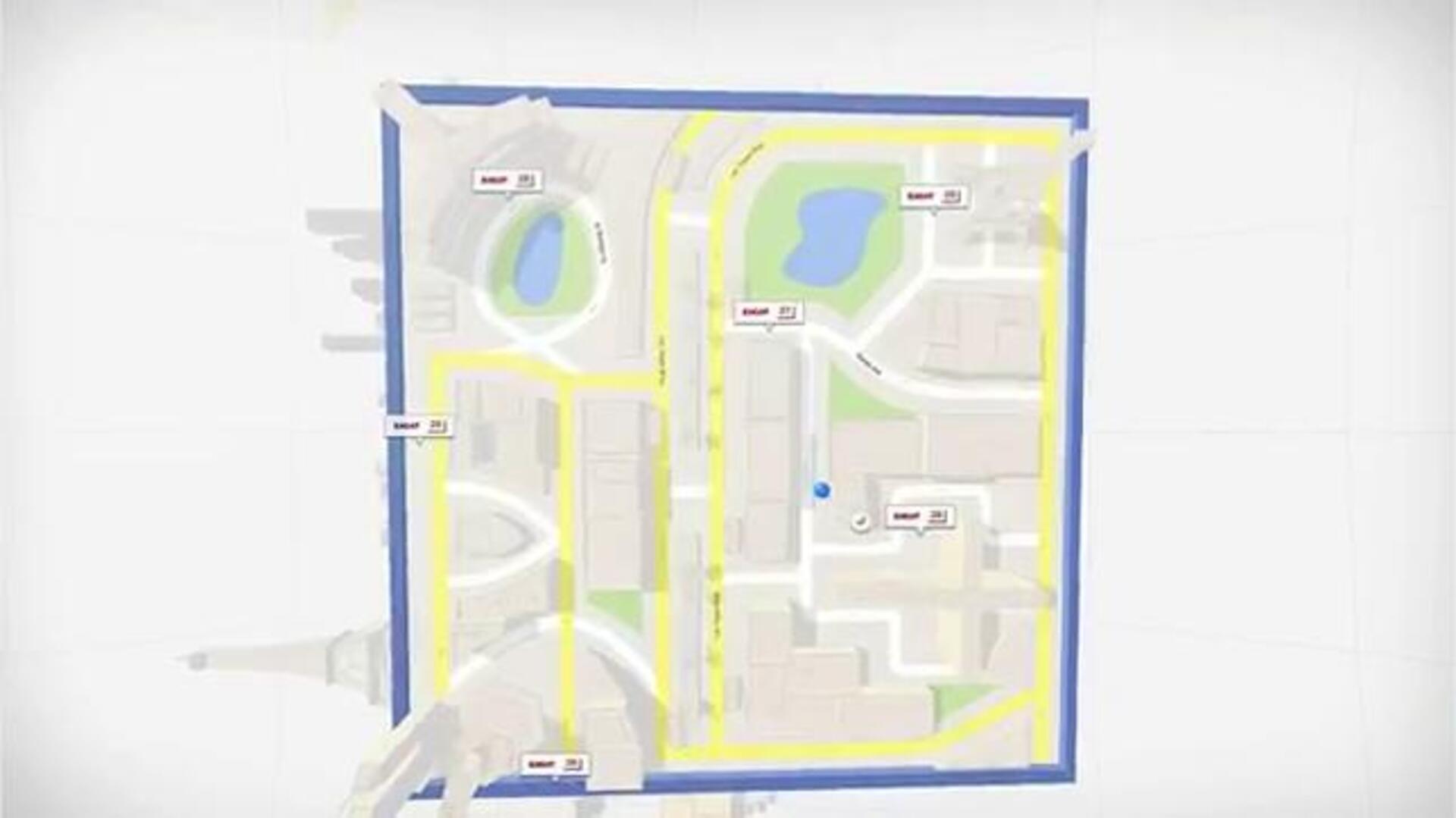 Google convierte Google Maps en un juego tipo Marble Madness