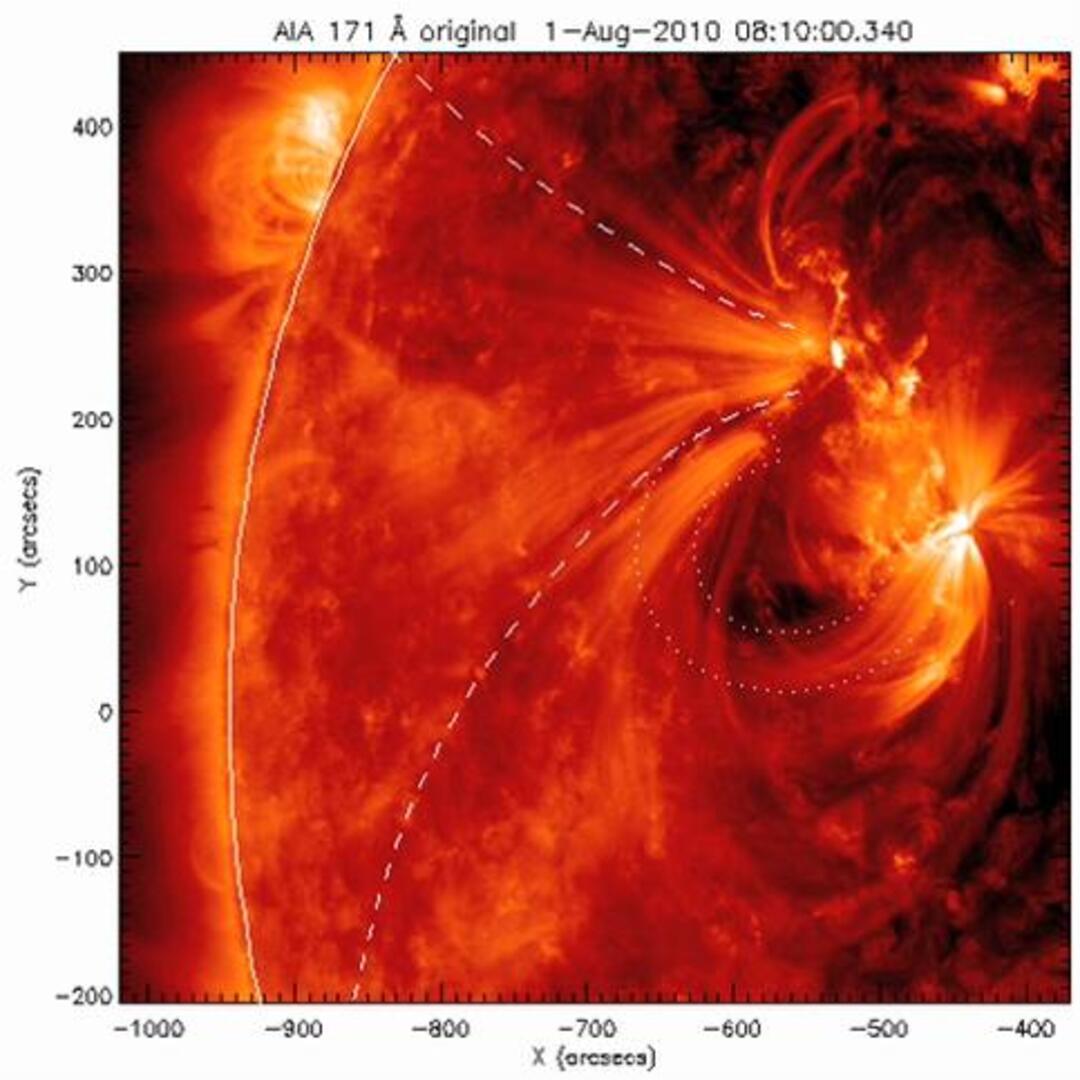 Detectan «olas» en el Sol que se mueven a 2.000 kilómetros por segundo