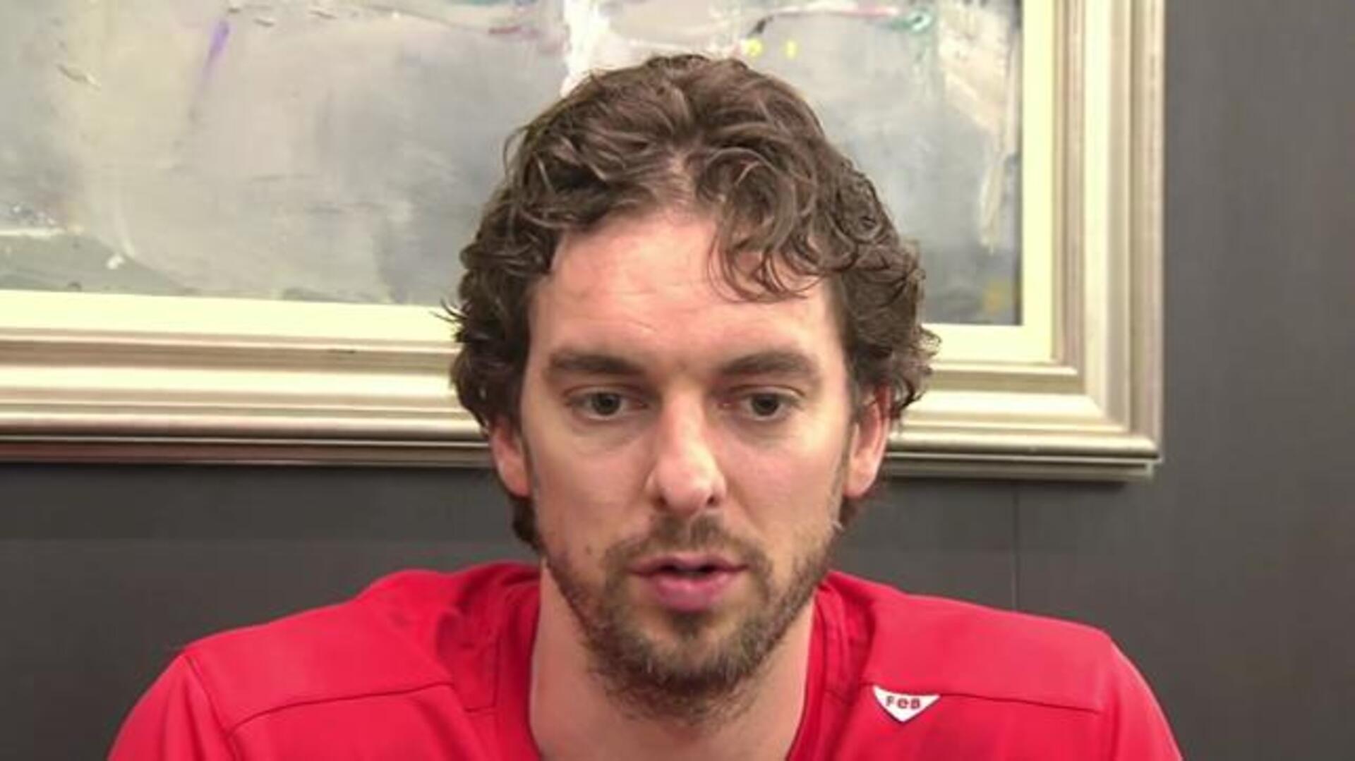 Gasol: «Todos los deportistas intentaremos llevar el espíritu de Nadal»