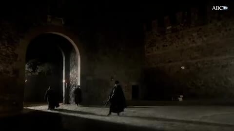 Óleo de Lorenzo Vallés que recrea la emboscada que los sicarios de Antonio Pérez hicieron a Juan de Escobedo