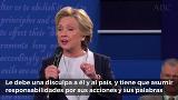 Trump vs. Clinton: los mejores momentos en vídeo