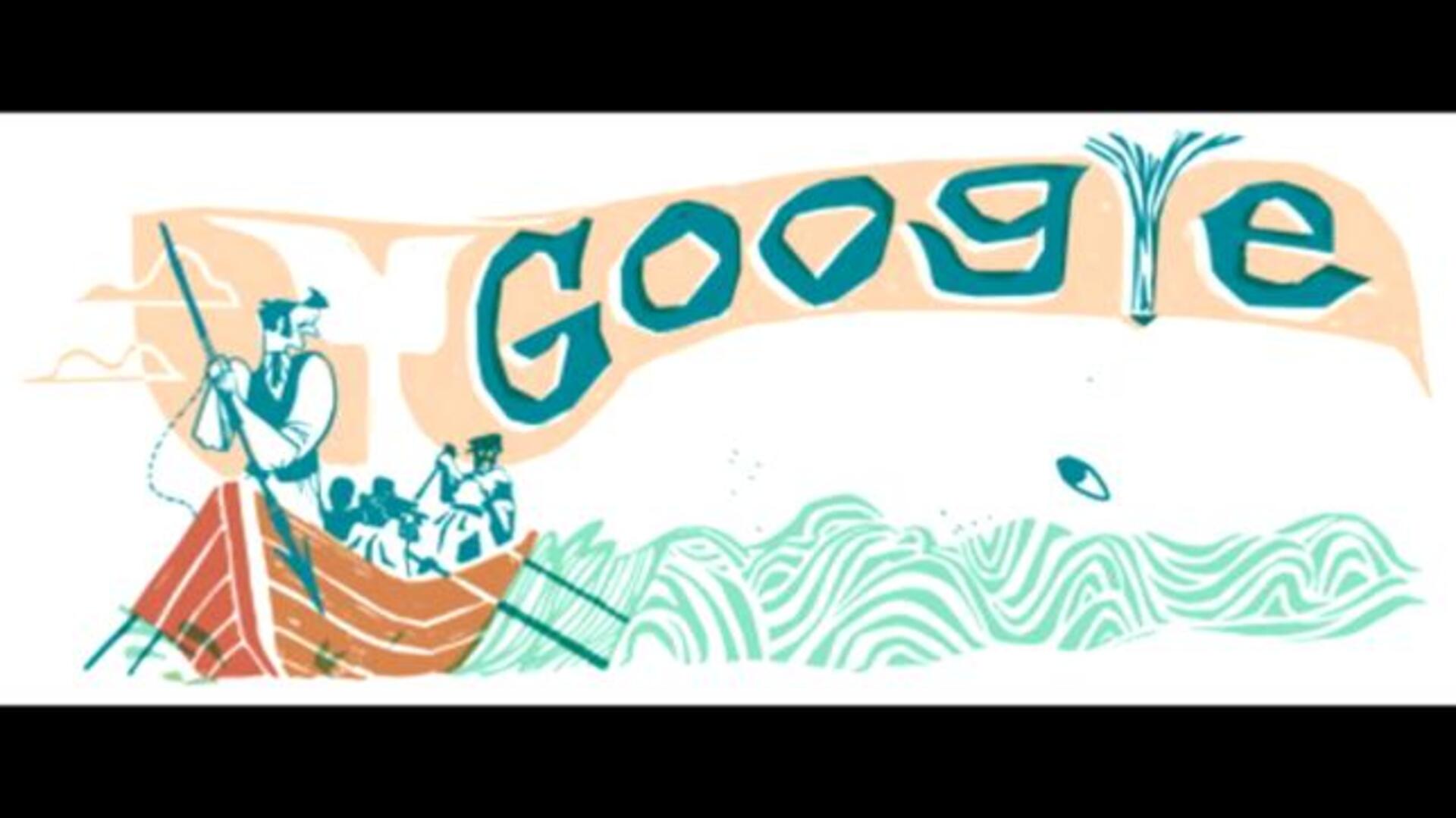 Herman Melville pinta una ballena blanca en Google