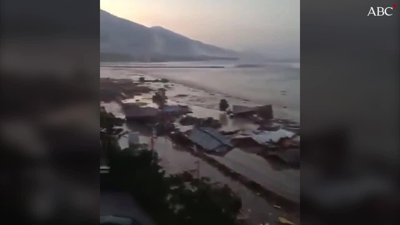 Tsunami en Indonesia: El vídeo de la llegada de la ola gigante
