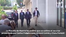 La Fiscalía, a favor de que Puigdemont y los exconsejeros huidos puedan presentarse a las europeas
