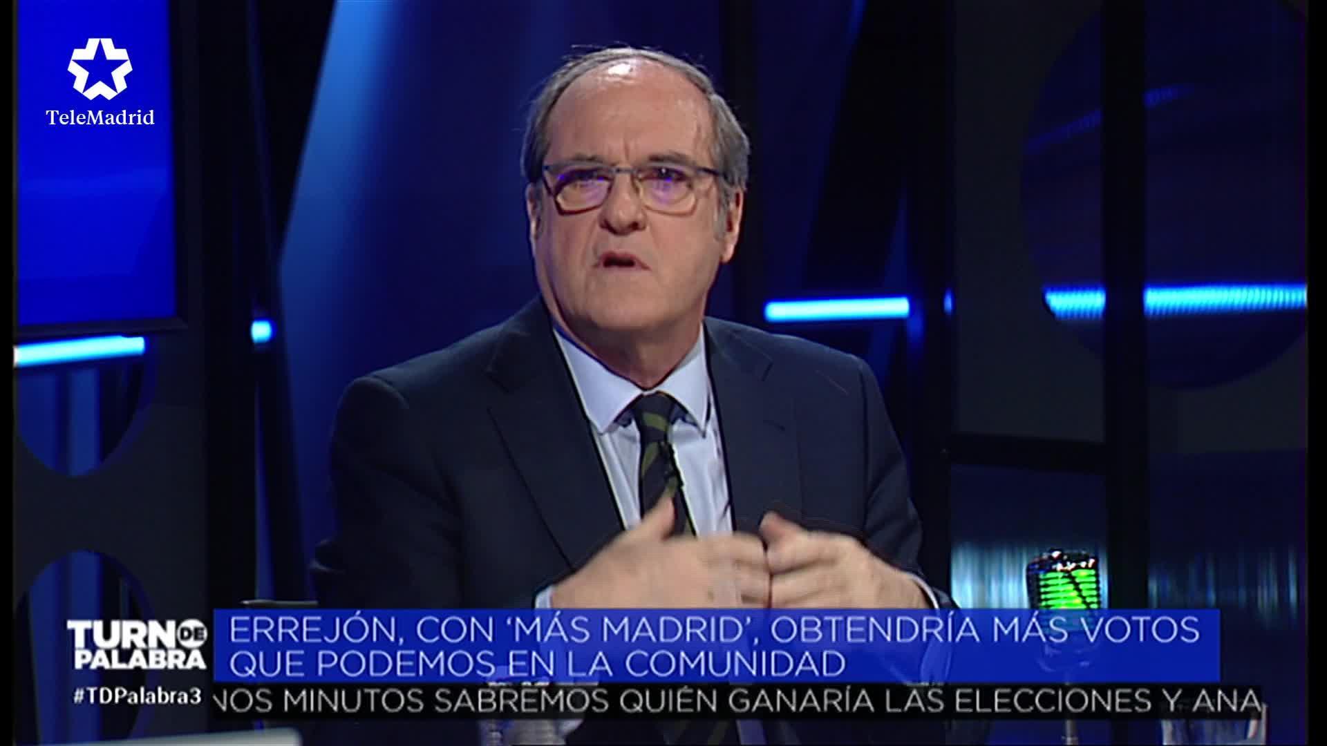 Más Madrid entraría en la Asamblea con el 10,5 % de los votos, según una encuesta de Telemadrid