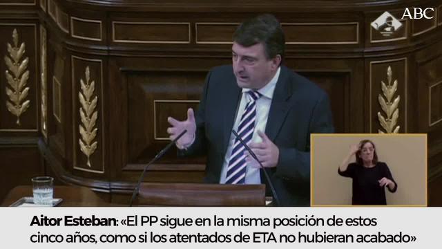 Esteban (PNV): «Si bien me quieres, Mariano, da menos leña y más grano»