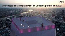 La primera piscina infinita con vistas 360º y paredes y fondo transparentes