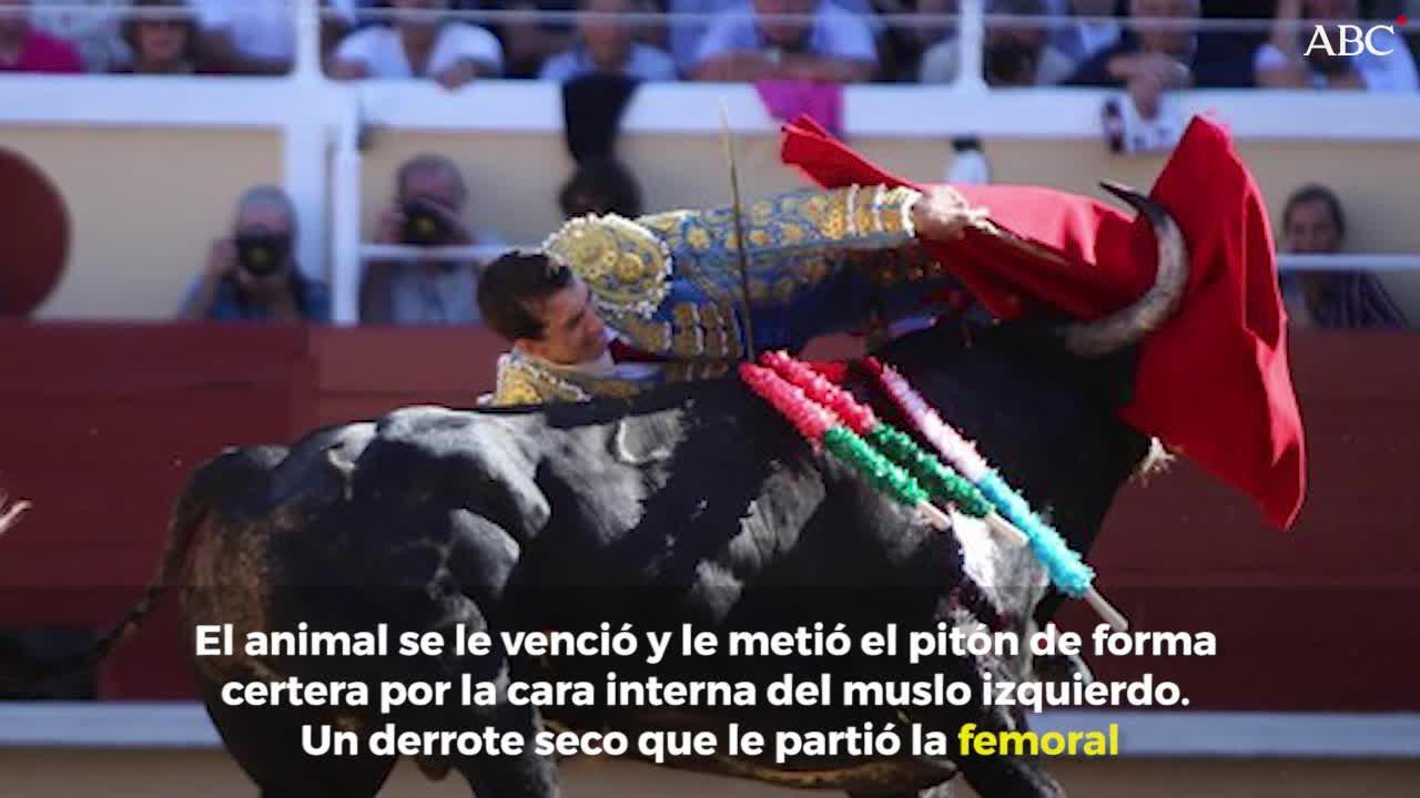 Terrible cogida a Thomas Joubert en Bayona