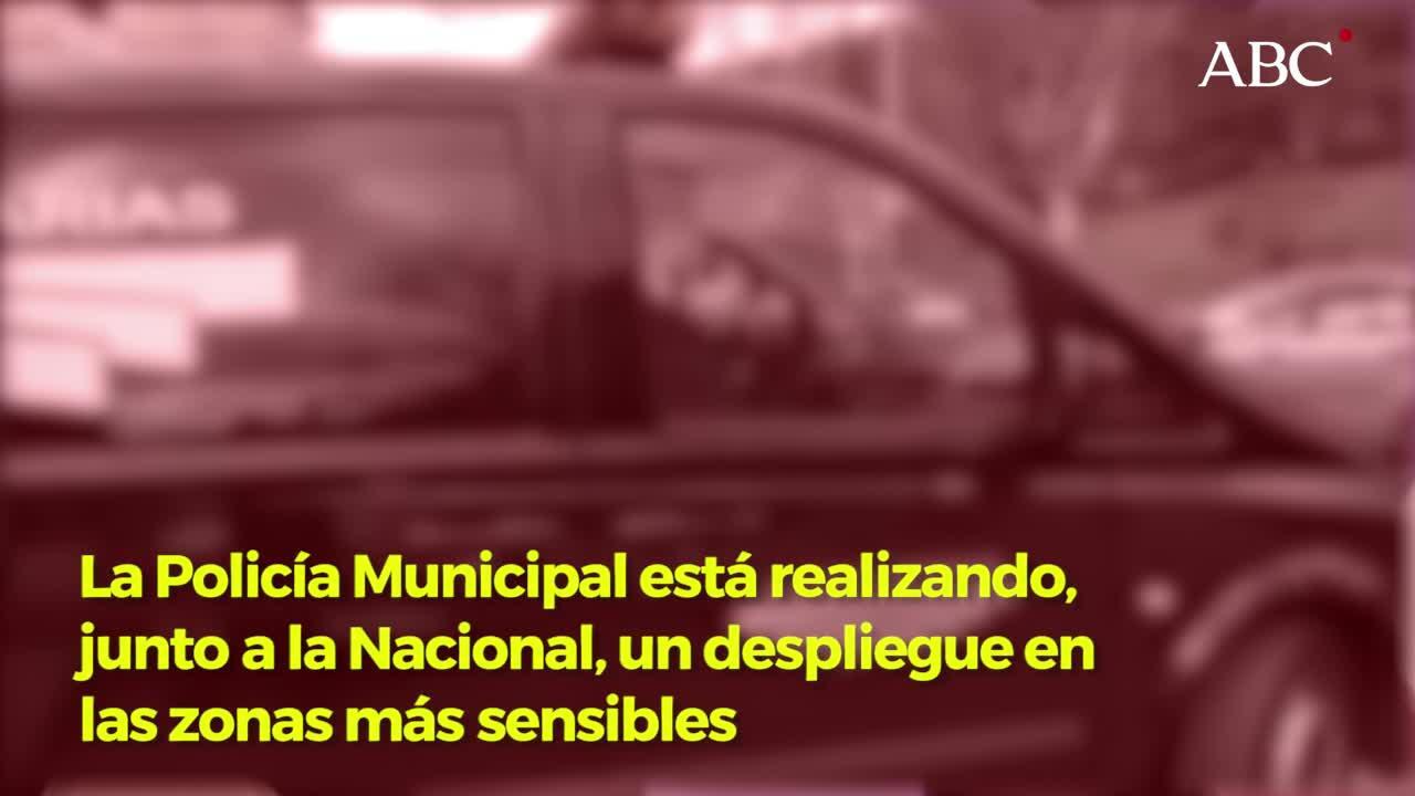 Miembros de bandas latinas, detenidos en un parque de Madrid