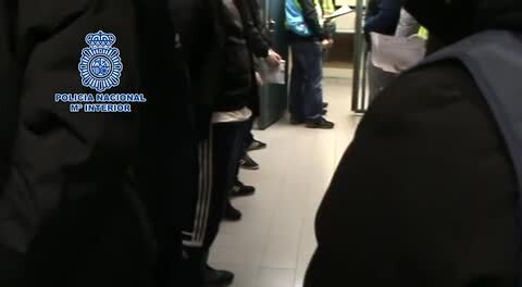 La delegada del Gobierno, Concepción Dancausa, en un momento de la rueda de prensa de este martes