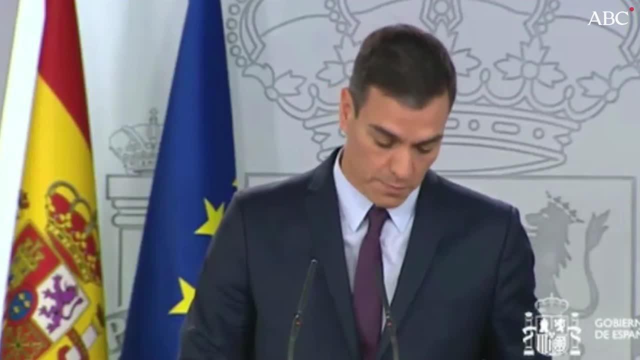 Así convirtió Pedro Sánchez el anuncio electoral en su primer mitin de campaña