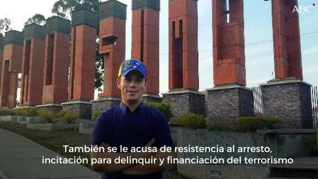 Este es Diego Alejandro Sánchez, el estudiante encarcelado en Venezuela por desorden público