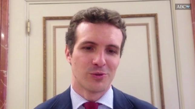 Pablo Casado explica la estrategia del PP para captar al «centro» en ABC