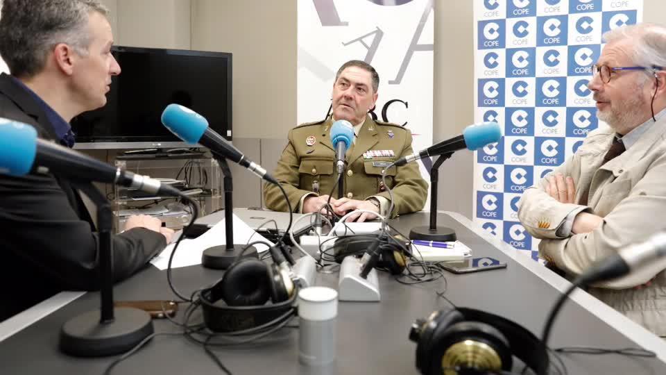 Tertulia COPE-ABC con el General José Rivas Moriana