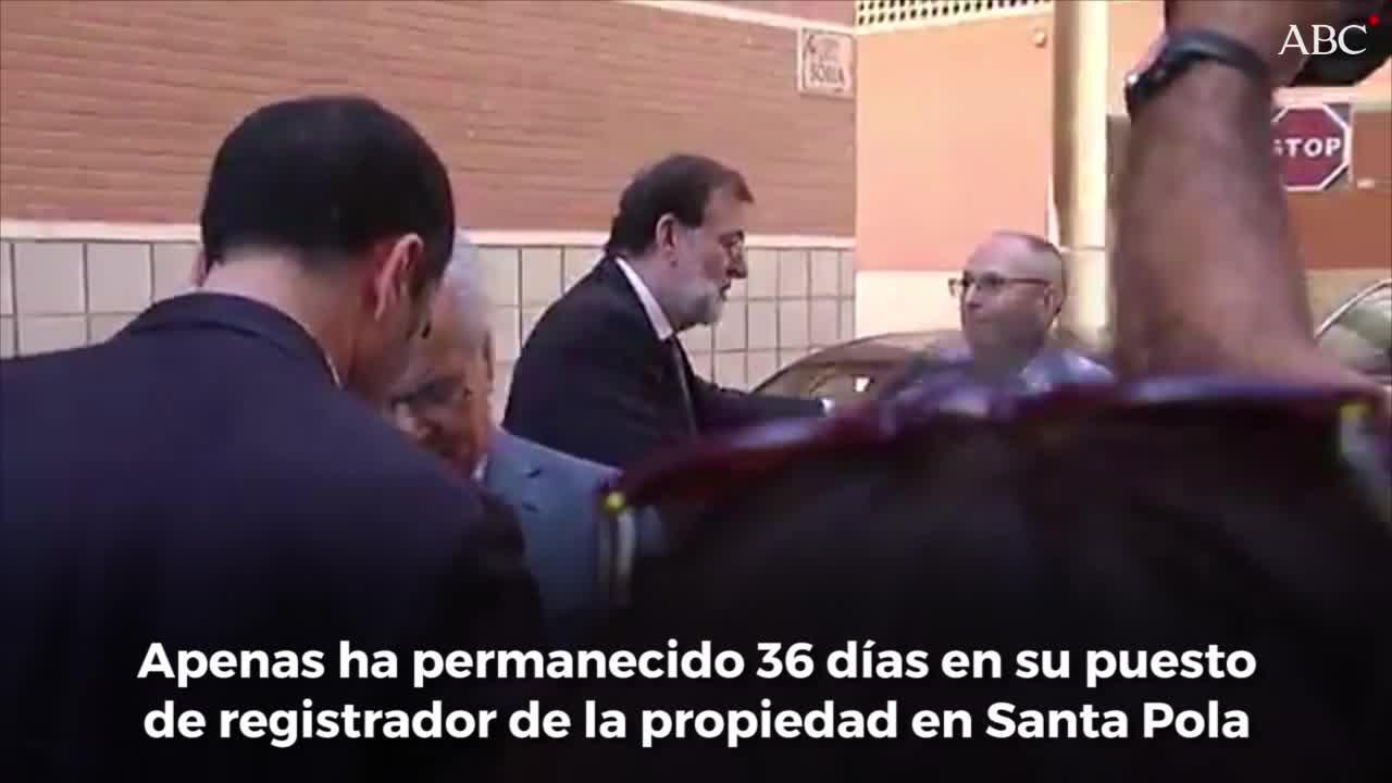 Rajoy abandona Santa Pola y vuelve a Madrid