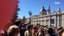 Abucheos al Gobierno y vivas al Rey en la Fiesta Nacional