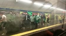 Cinco heridos por una pelea en el Metropolitano