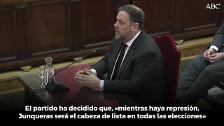 Junqueras encabezará la lista de ERC en las generales