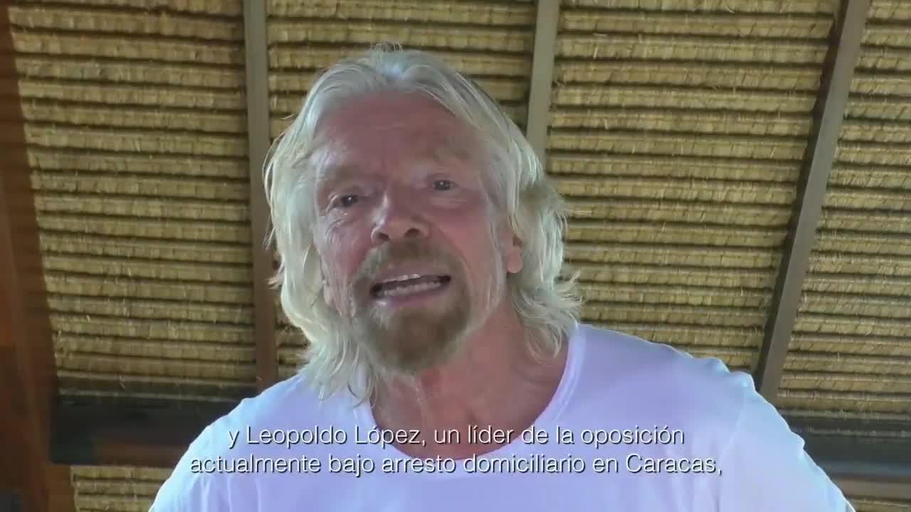 Richard Branson anuncia un multitudinario concierto en Venezuela en apoyo a Guaidó