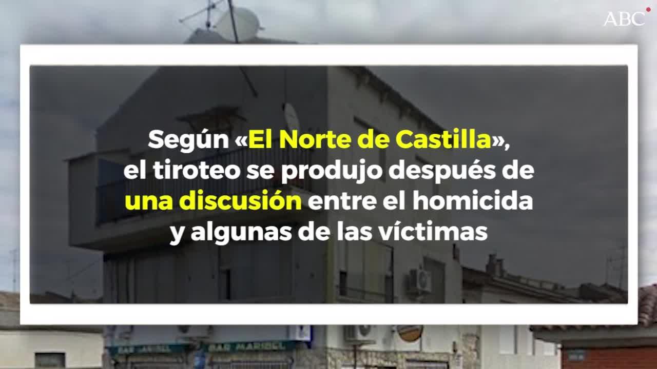 Lugar del tiroteo en Castrillo-Tejeriego