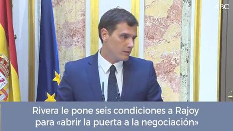 Albert Rivera comparece en el Congreso de los Diputados