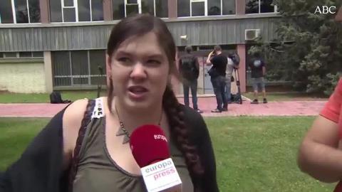 La capilla de la Universidad Autónoma de Madrid que amaneció con pintadas