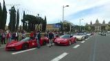 Más de 100 Ferraris toman la salida en la legendaria carrera Mille Miglia