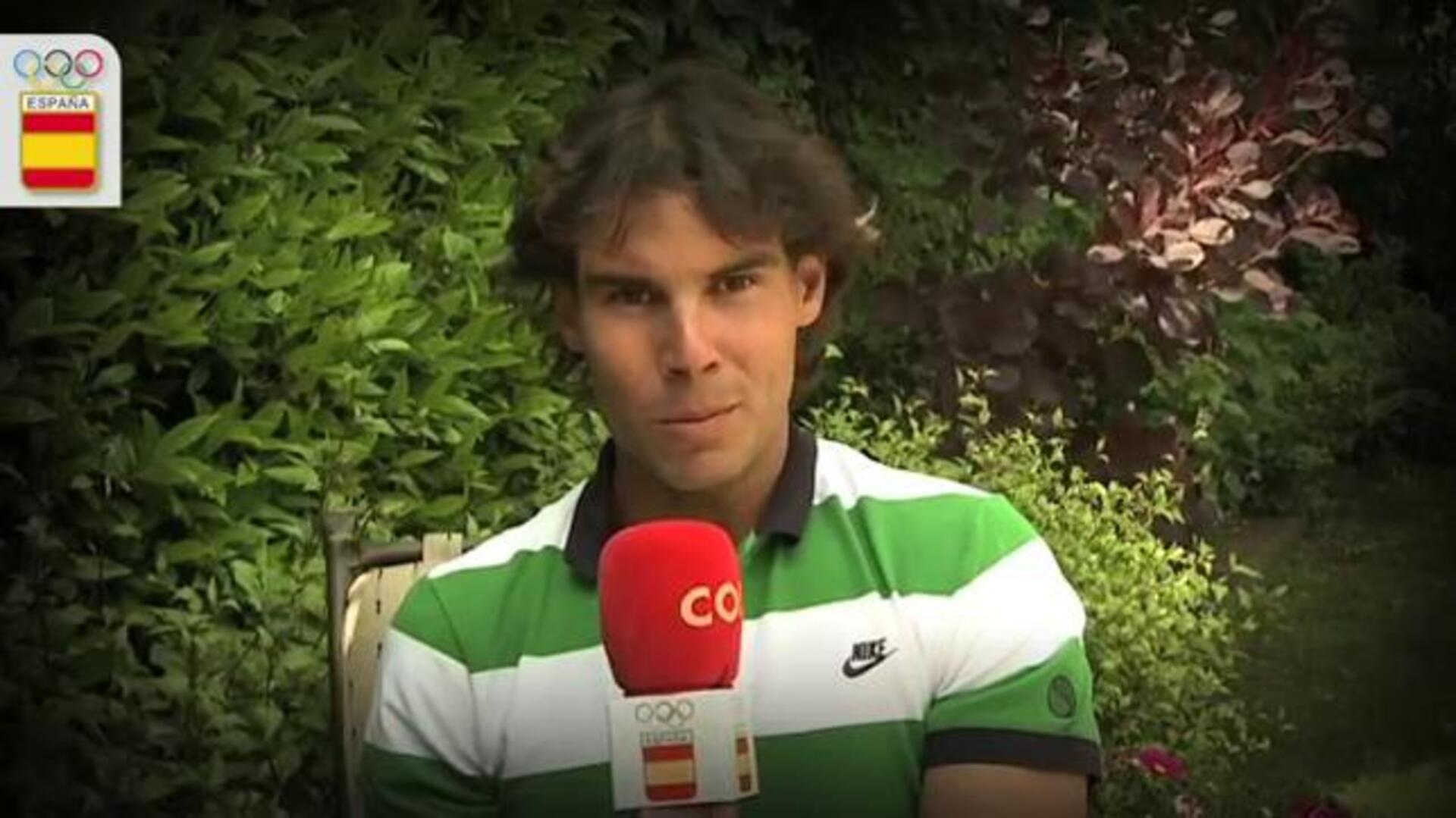 Rafa Nadal, abanderado de España en los Juegos Olímpicos de Londres