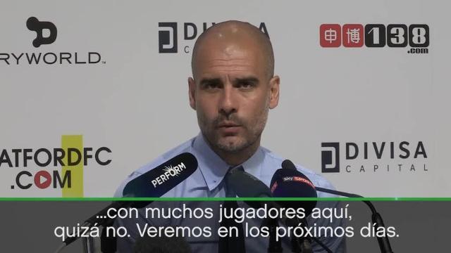 Guardiola critica el fichaje de Vinicius: «Así está el mercado»