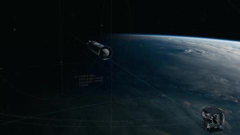 Vídeo: Recreación de la recogida de material en Bennu con el sistema «touch and go» de la nave Osiris-Rex