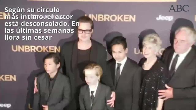 Video: Brad Pitt, desconsolado