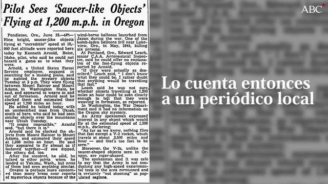 Imagen de otro avistamiento de la época