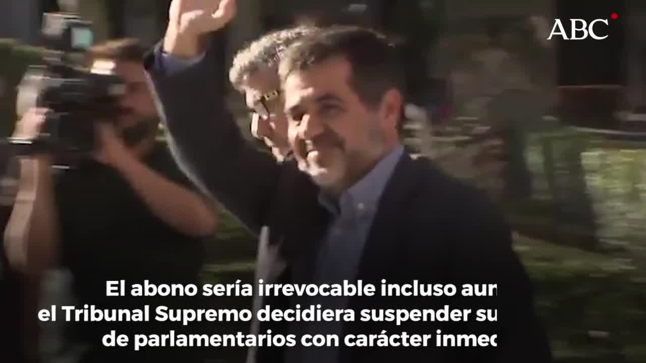 Los presos secesionistas cobrarán de las Cortes si juran la Constitución