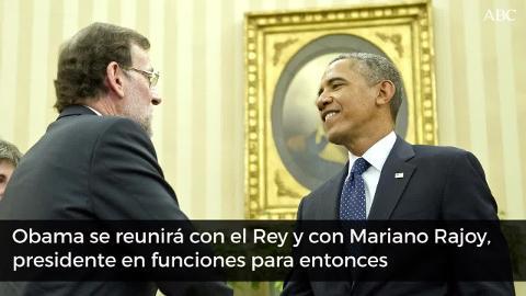 Obama y Rajoy, en la Cumbre del Cambio Climático en París