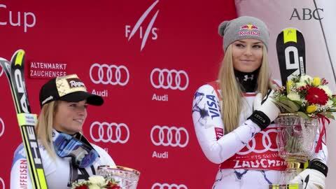 Lindsey Vonn está en Montmeló siguiendo los entrenamientos de Fórmula 1