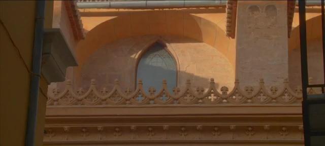 Imagen del campanario de la parroquia de San Nicolás