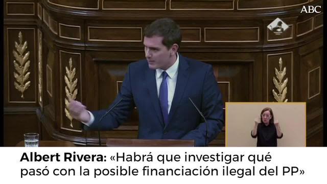 Vídeo: Albert Rivera: «Si cumple las exigencias de Ciudadanos, esto va a salir bien»