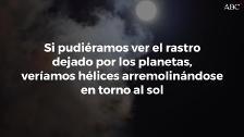 El Sistema Solar, la maravillosa hélice que viaja a 828.000 kilómetros por hora