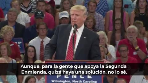 VÍDEO: Estas han sido las palabras de Donald Trump en el mitin en Carolina del Norte