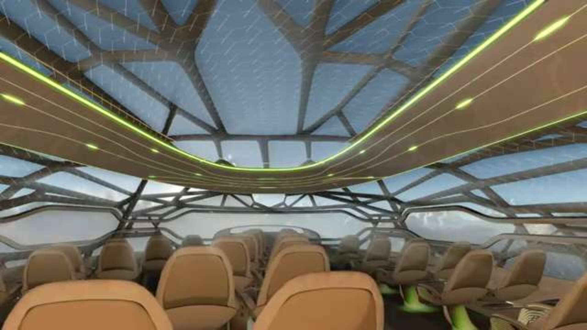 Airbus revela los detalles del «Concept Cabin», el avión del futuro