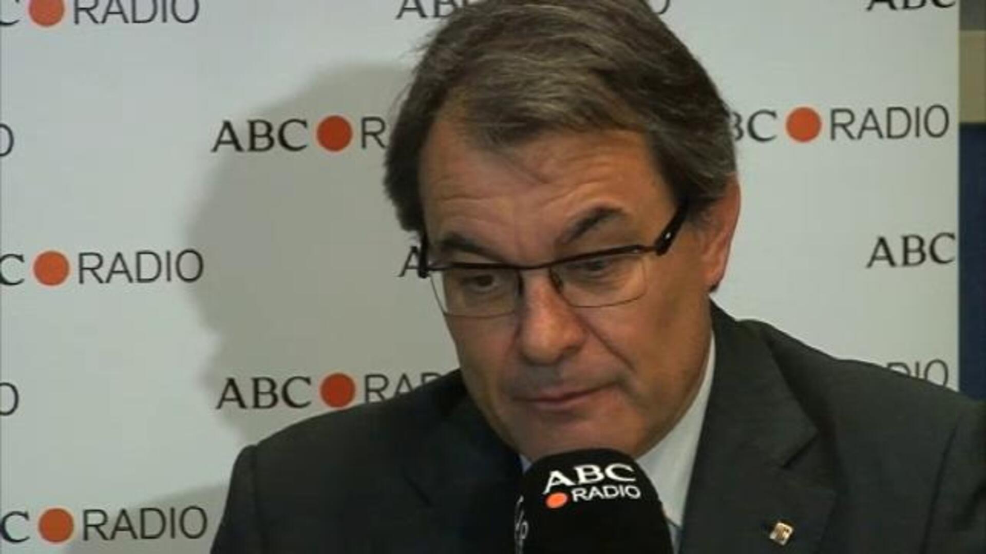 Mas reconoce que el pacto fiscal no frenaría su ambición soberanista