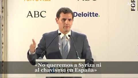 Albert Rivera en el Foro ABC