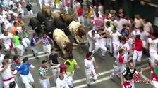 Vídeo del encierro de Sanfermines del 10 de julio