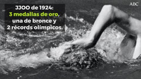 Johnny Weissmüller fue el Tarzán más famoso de todos los tiempos, además de campeón olímpico