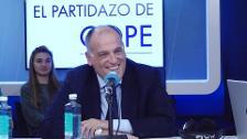 Javier Tebas: «España necesitaba una alternativa como Vox»