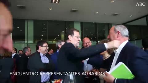 Fotograma del segundo vídeo de Rajoy, grabado en Logroño