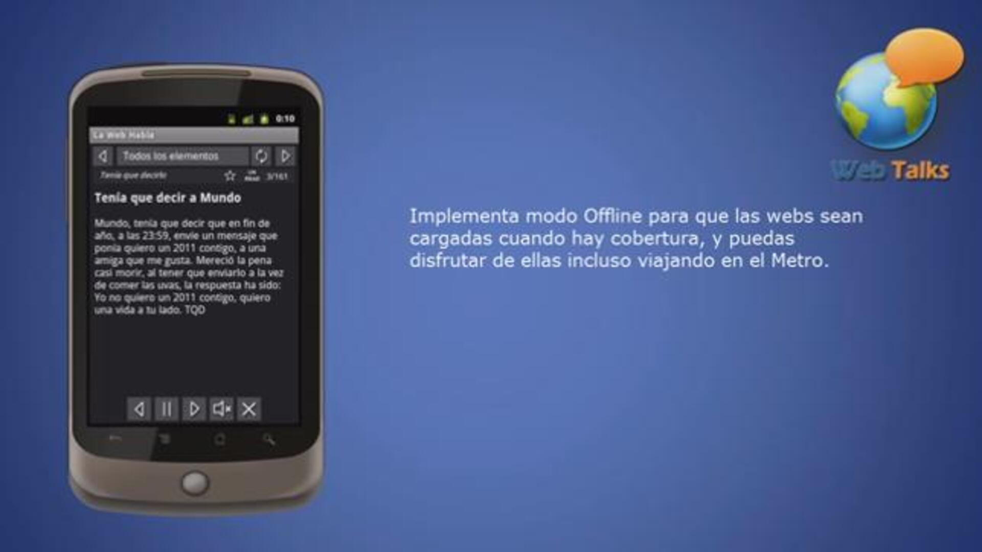 Una aplicación española que lee las webs