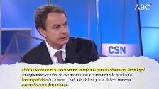 Zapatero ofreció a ETA un órgano común vasco-navarro