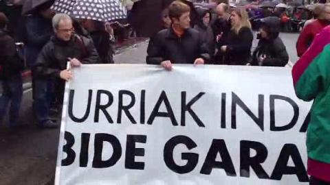 Amaiur exige al Gobierno que negocie una salida colectiva para los presos de ETA