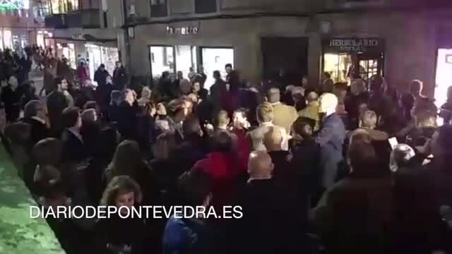 La huella que dejó el puñetazo en el rostro del presidente del Gobierno